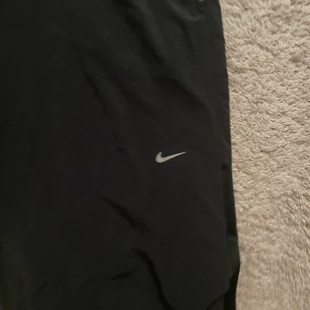 Pre own Mens nike Black running pants pockets draw string size XL - Picture 6 of 6